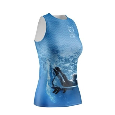 Camiseta S/Manga Surf Mujer Otso