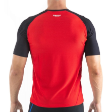 Camiseta Hombre Reference roja negra