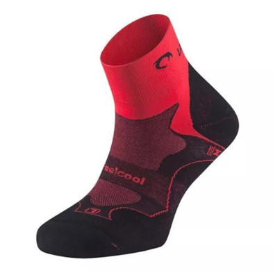 Calcetines Desafio negro/rojo