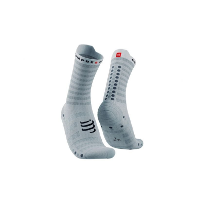 Calcetines Pro Racing Ultralight V4.0 High Blanco Compressport