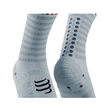 Calcetines Pro Racing Ultralight V4.0 High Blanco Compressport