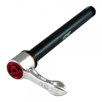 Eje pasante delantero KQR07 PressClick MTB 15mm plata