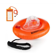 Boya natacion hydrastation 10L naranja Buddyswim