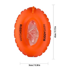 Boya natacion hydrastation 10L naranja Buddyswim