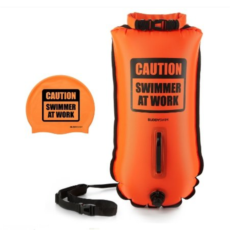 Boya de seguridad agua abiertas CSW 28L Buddyswim
