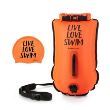 Boya de seguridad agua abiertas LLS 20L naranja Buddyswim