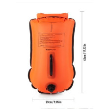 Boya de seguridad agua abiertas LLS 20L naranja