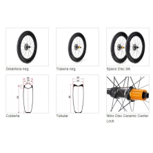 Juego Ruedas 29 LTD Graphene - SPACE DISC 12x100/12x142 Shimano HG