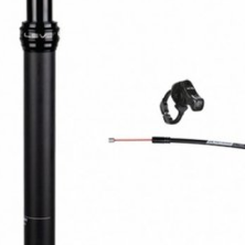 Tija telescópica carbono KS LEV-Ci 31.6 175mm cable interno con mando