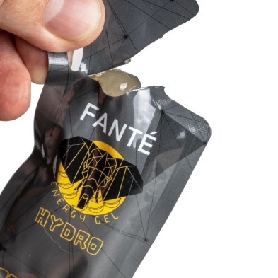 Gel energético Fanté Glut 5 HYDRO Plátano textura líquida