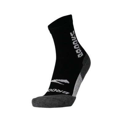 Calcetines Brooks Ghost Crew negro