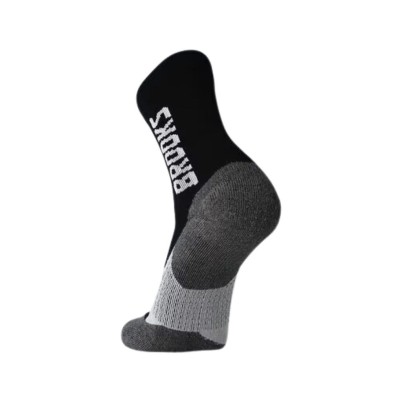 Calcetines Brooks Ghost Crew Black/BR Crew talón