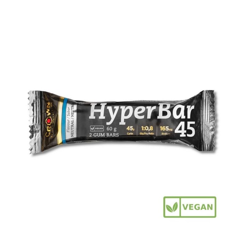 Barrita energética Crown Nutrition HyperBar 45 gominola neutro