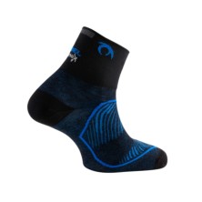 Calcetines Lurbel Race Three Negro/Azul parte interior