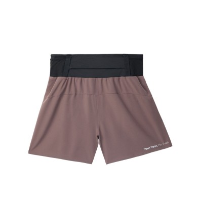 Pantalón running NNormal Race Shorts hombre morado