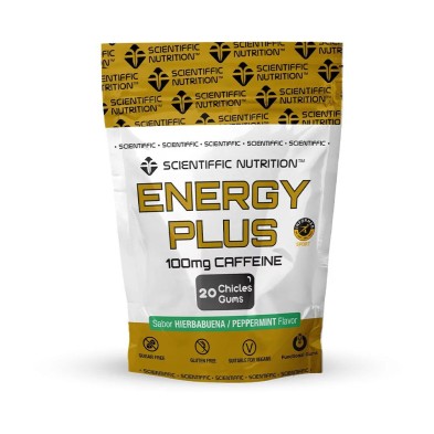 Scientiffic Nutrition Energy Plus Chicle cafeína