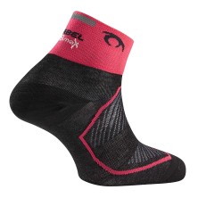 Calcetines Race Three negro fucsia