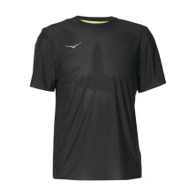 Camiseta M/corta Hoka Airolite Run hombre Black