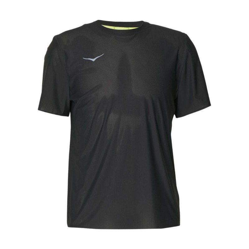 Camiseta M/corta Hoka Airolite Run hombre Black