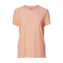 Camiseta M/corta Hoka Airolite Run mujer Papaya