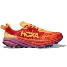 Zapatillas Hoka Speedgoat 6 Hombre Sherbet / Beet Root logo