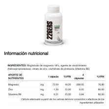 Suplemento Vegan Magnesium Bisglycinate 90 Cápsulas 226ers