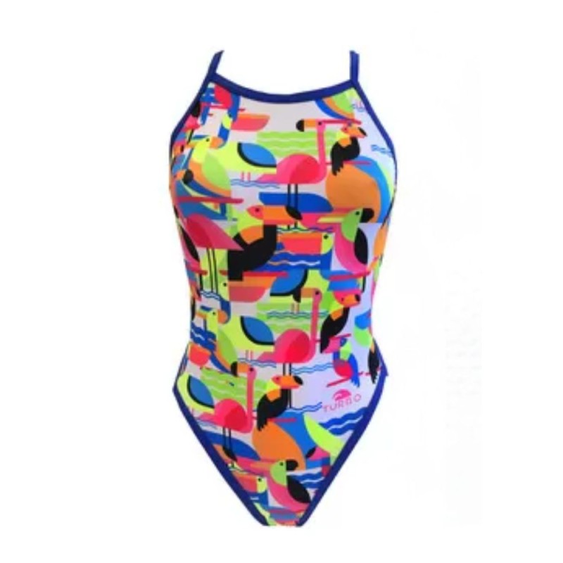 Bañador de natación Turbo Delta Revolution mujer Multicolor