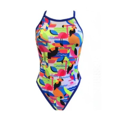 Bañador de natación Turbo Delta Revolution mujer Multicolor