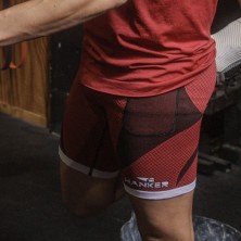 Malla compresiva Samlo Unisex Rojo hanker