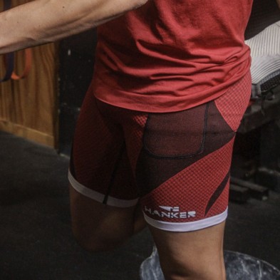 Malla compresiva Samlo Unisex Rojo hanker