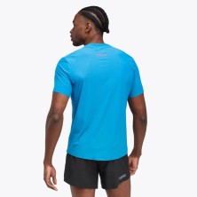 Camiseta M/corta hoka Airolite Run hombre  azulHoka