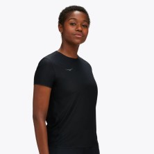 Camiseta Hoka Manga corta Airolite Run mujer negra