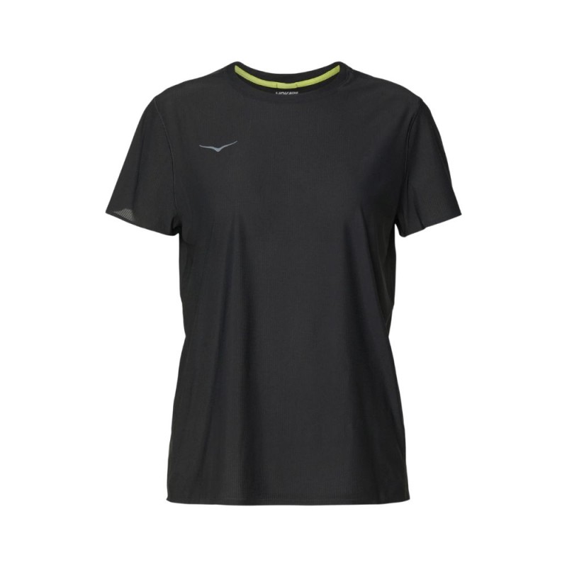 Camiseta Hoka M/corta Airolite Run mujer Black