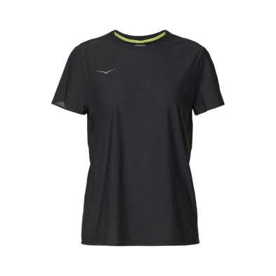 Camiseta Hoka M/corta Airolite Run mujer Black