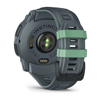 Reloj de avenutra Multideporte Garmin Instinct 3 Amoled 50mm Verde con correa gris