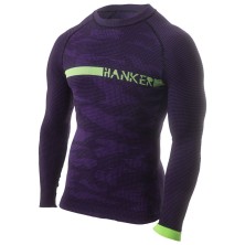 Camiseta Térmica Manga Larga Hanker Woyu Unisex Morado