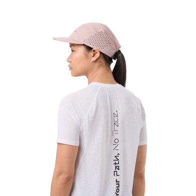 Gorra running Nnormal Race Cap Dusty Pink comodidad