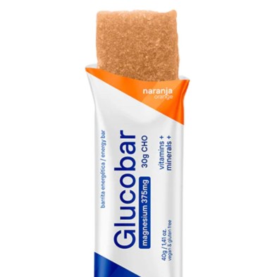 Barrita Nutrinovex Glucobar Naranja con Magnesio extra