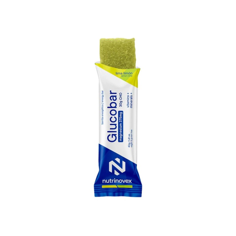 Barrita Nutrinovex Glucobar Lima Limón con Magnesio
