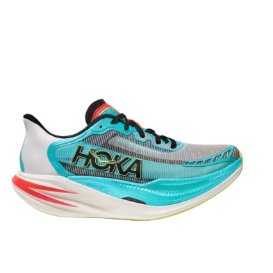Zapatillas Hoka Cielo X1 2.0 Unisex azul negro logo