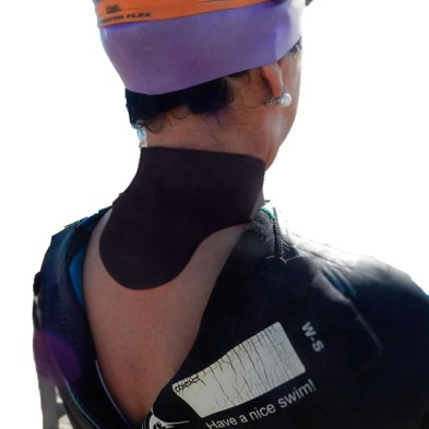 Protector de cuello de silicona para natación