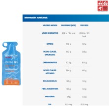 Energy gel Quinton mango melocotón 40 gr