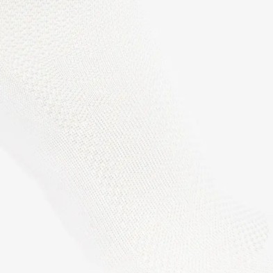 Calcetines Salomon Pulse Race Flag Crew unisex blanco detalle tejido