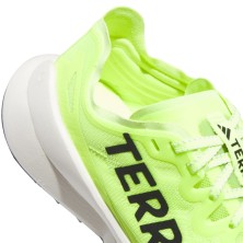 Zapatillas Adidas Terrex Agravic Speed Ultra Mujer Lucid Lemon/Core Black/Dash Grey detalle talonera