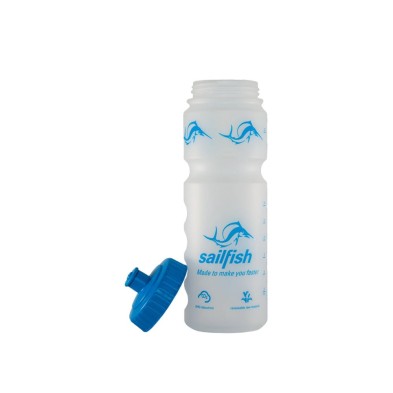 Bidón hidratación Sailfish transparente azul