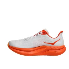 Zapatillas Hoka Mach 6 mujer Frost / Lava perfil interior