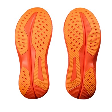 Zapatillas Hoka Mach 6 mujer Frost / Lava suela