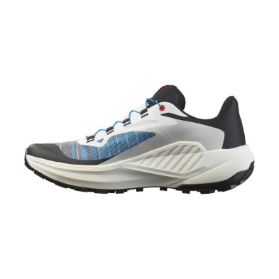 Zapatillas Salomon Genesis hombre Black/White/Transcend Blue perfil interior