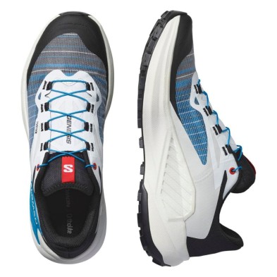 Zapatillas Salomon Genesis hombre negro azul par