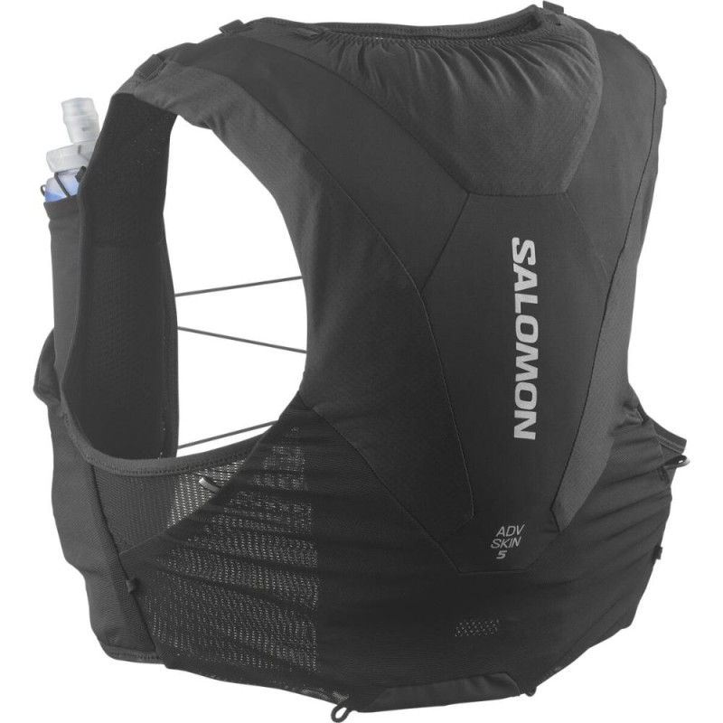 Chaleco Salomon Adv Skin 5 +2 Soft Flask Black